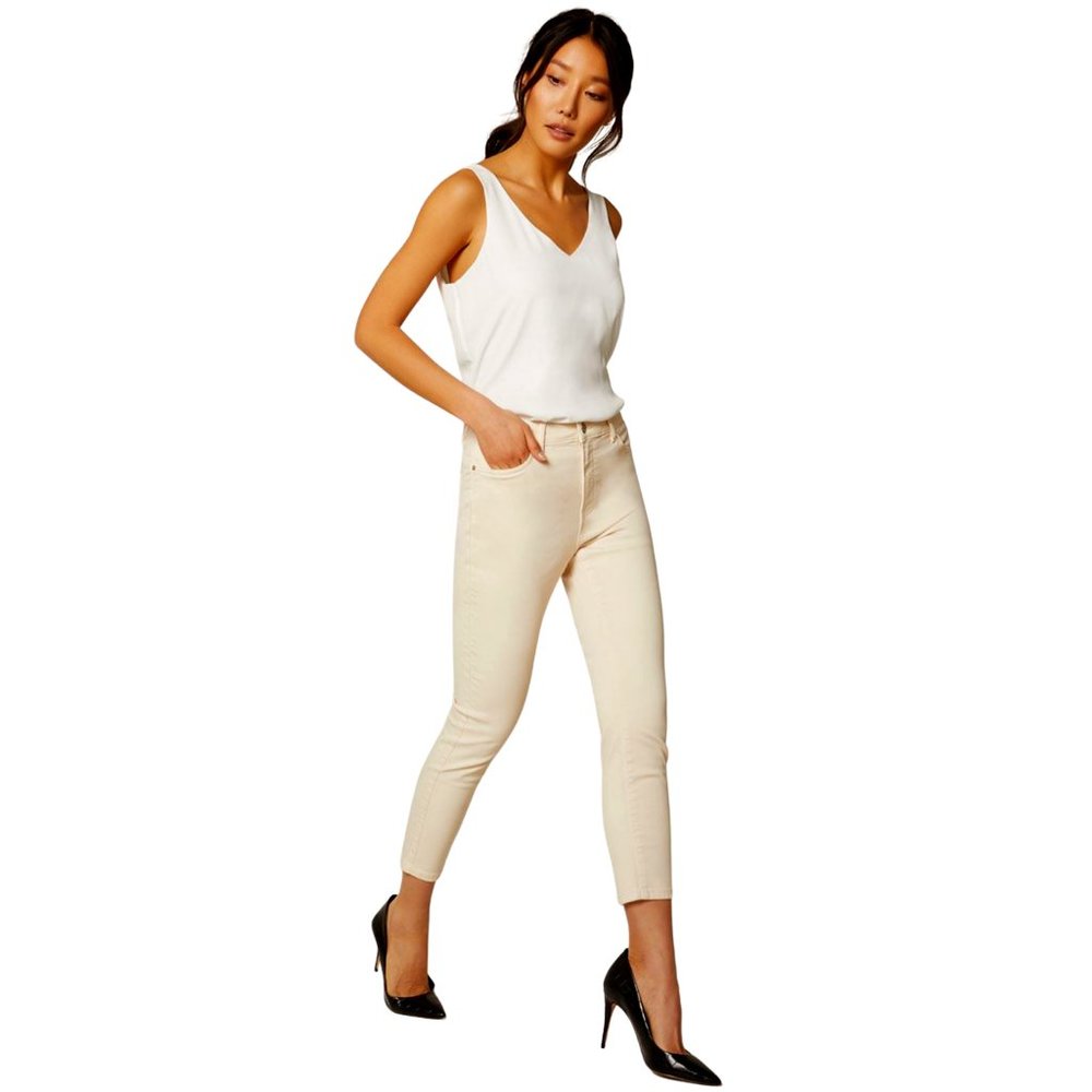 RW & CO. Natalie high-waisted cropped jeggings